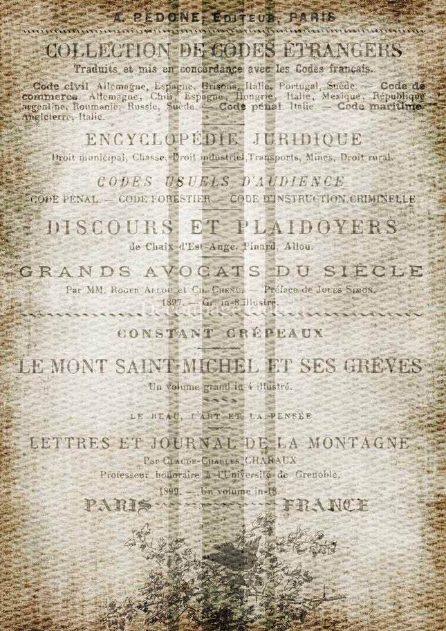 Sac à grains français A4