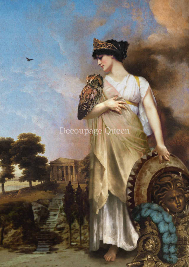 Howard David Johnson - Athéna, déesse de la sagesse et de la justice A4
