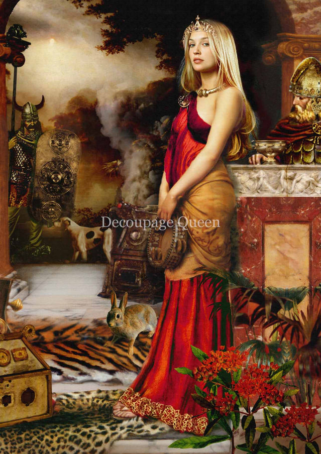 Howard David Johnson - Reine guerrière celte Boudica A4