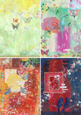 Ellen J Goods - Pack de 4 printemps A4