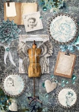 Decoupage Queen La salle d'habillage A4