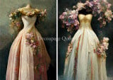 Decoupage Queen Robes de printemps A4