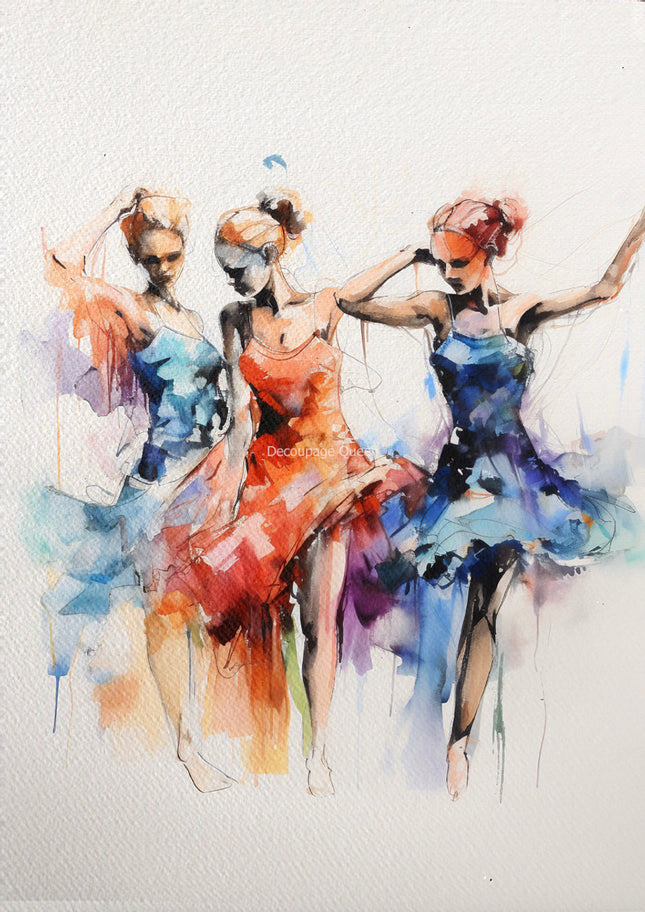Decoupage Queen Andy Skinner La troupe A4