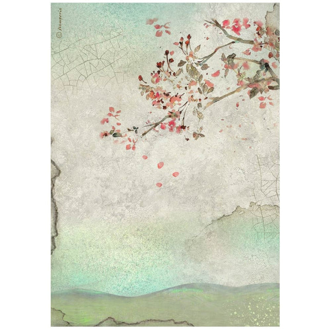 Papier de riz A4 en paquet - branche House of Roses