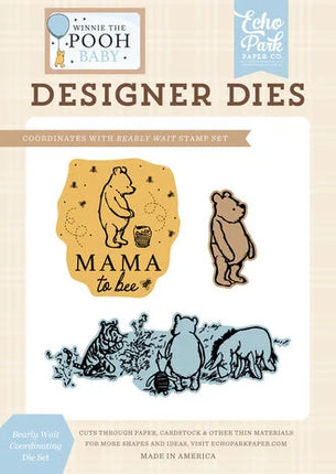 Matrices de découpe bébé Winnie l'ourson Bearly Wait