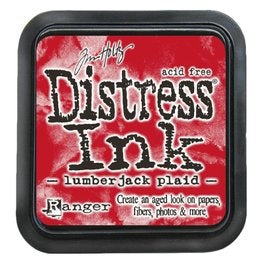 Ranger • Tampon encreur Distress de Tim Holtz Lumberjack Plaid