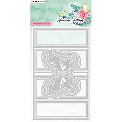 Studio Light • Matrices de découpe Blooming Butterfly Butterfly Card