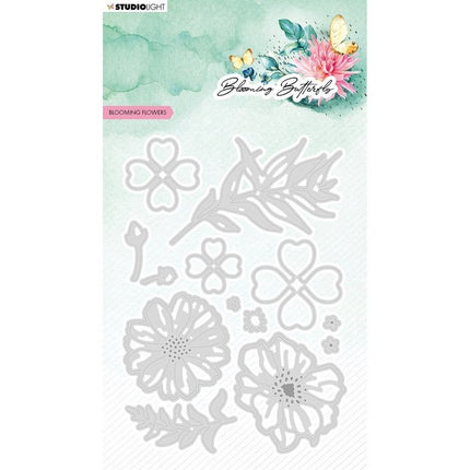 Studio Light • Matrices de découpe Blooming Butterfly Blooming Flowers