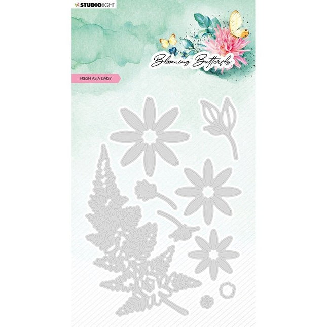 Studio Light • Dies papillon en fleur Blooming Butterfly Fresh as a Daisy