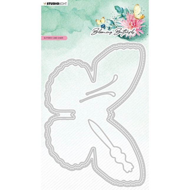 Studio Light • Matrices de découpe Blooming Butterfly Big Butterfly Card