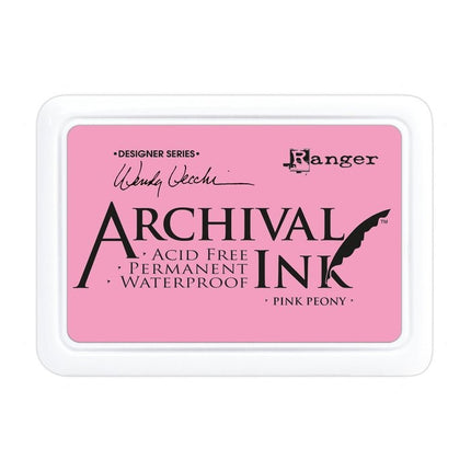Ranger • Tampon encreur d’archivage Pivoine rose