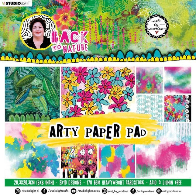 Studio Light • Bloc de papier Arty Back to Nature