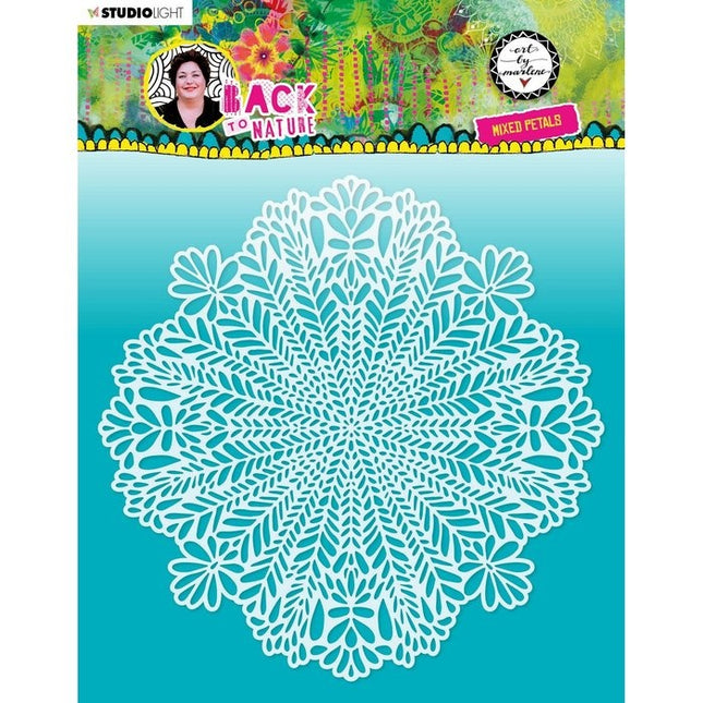 Studio Light • Back to Nature Pochoir masque Mixed Petals