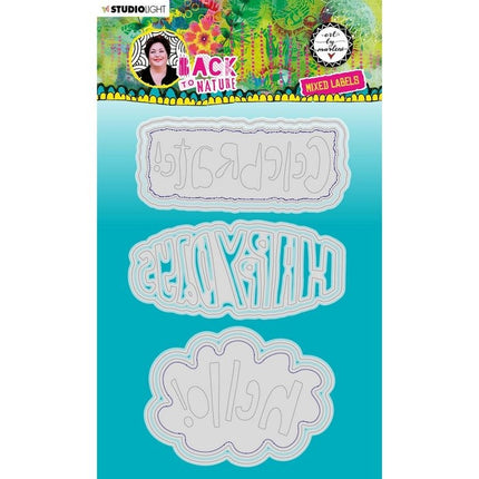 Studio Light • Back to Nature Matrice de découpe Mixed Labels