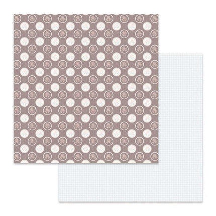 Papier recto verso Texture à pois