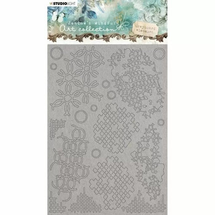 Studio Light • Carton gris A5 Jenine's Mindful Art 2,0 n° 02
