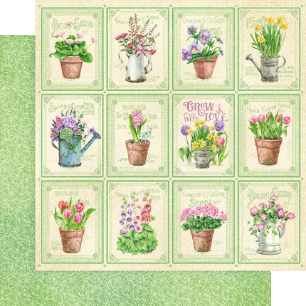 Pack de collection Grow with Love 12x12 pouces