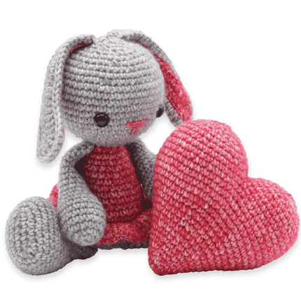 Kit de crochet Pippa Lapin - Kit DIY Amigurumi