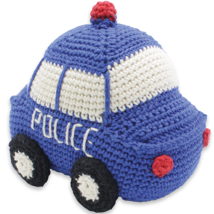 Kit de crochet voiture de police - Kit DIY amigurumi