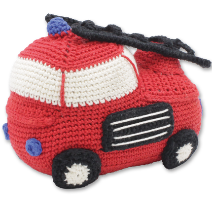 Kit de crochet camion de pompiers - Kit DIY amigurumi