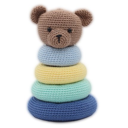 Kit de crochet ours empilable - Kit DIY Amigurumi