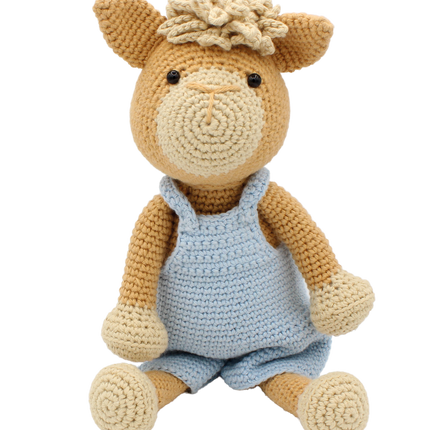 Kit de crochet alpaga Bram - Kit DIY amigurumi