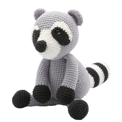 Kit de crochet Lyanna le raton laveur - Kit DIY Amigurumi