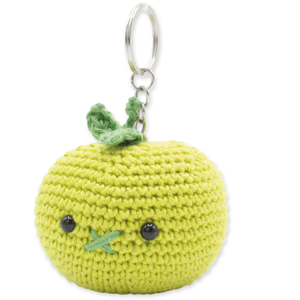 Kit de crochet pomme - Kit DIY Amigurumi