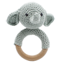 Kit de crochet hochet éléphant - Kit DIY Amigurumi