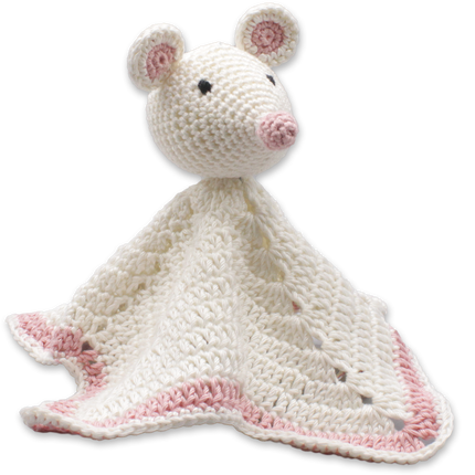 Kit de crochet Doudou souris - Kit DIY Amigurumi