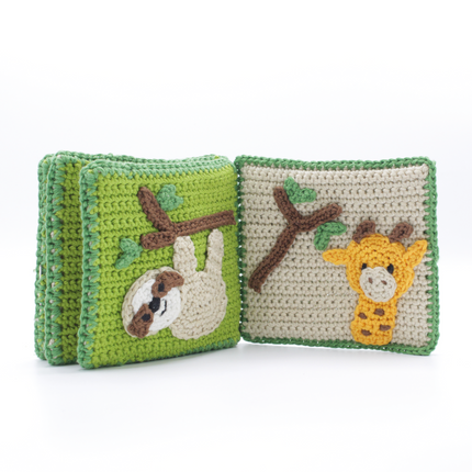Kit de crochet Livre doux jungle - Kit DIY Amigurumi