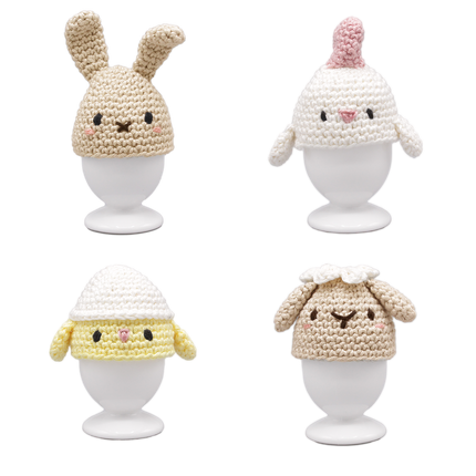 Kit de crochet Chauffe-œufs - Kit DIY Amigurumi