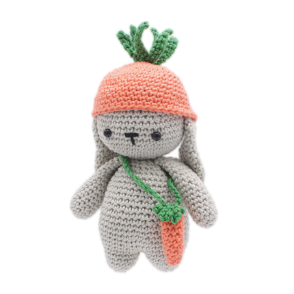 Kit de crochet Frank le lapin - Kit DIY Amigurumi