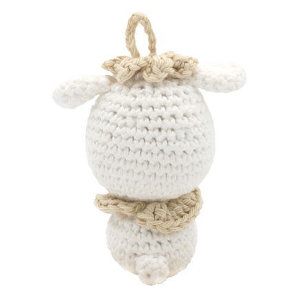 Kit de crochet Pendentif Mini agneau - Kit DIY amigurumi