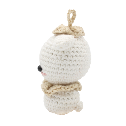 Kit de crochet Pendentif Mini agneau - Kit DIY amigurumi