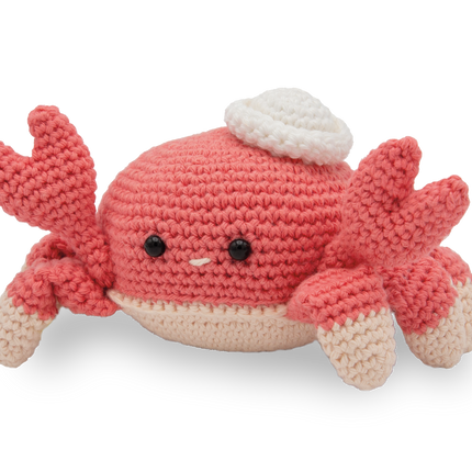 Kit de crochet Marleen le crabe - Kit DIY amigurumi