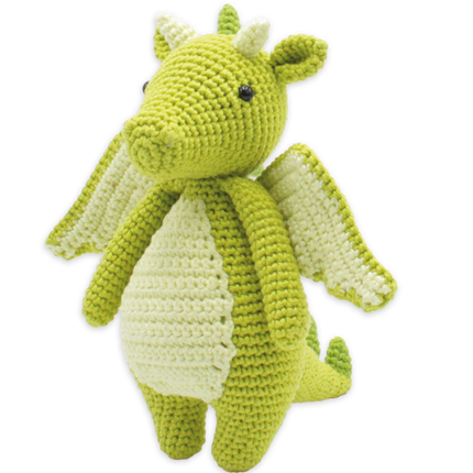 Kit de crochet Doris le dragon - Kit DIY amigurumi