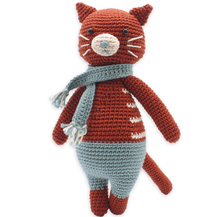 Kit de crochet Pixie le chat - Kit DIY amigurumi