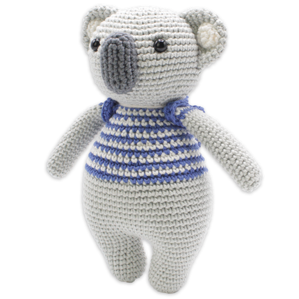 Kit de crochet Kurt le koala - Kit DIY amigurumi
