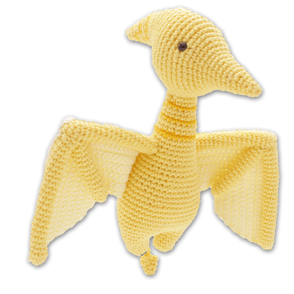 Kit de crochet ptéranodon - Kit DIY d’amigurumi