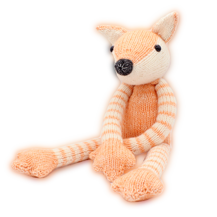 Kit de tricot Sanne le renard - Kit DIY de tricot