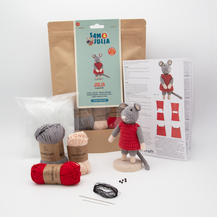 Kit de crochet Julia - Kit DIY d’amigurumi