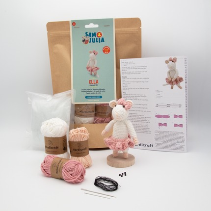 Kit de crochet Ella - Kit DIY d’amigurumi