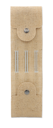 Set d’aiguilles à tricoter en aluminium avec embout en bambou – 2.0 / 2.5 / 3.0 mm