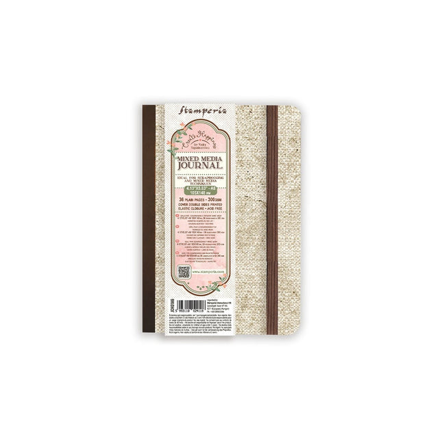 Create Happiness Paper Mixed Media Journal A6