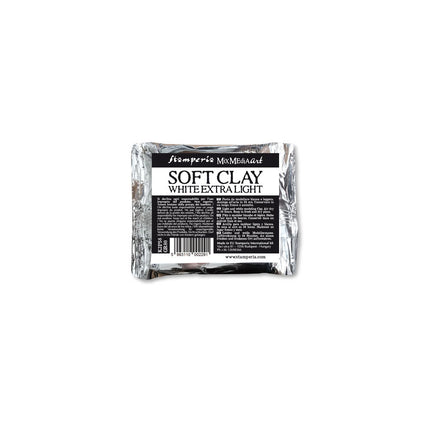 Argile souple 80 gr. Blanche