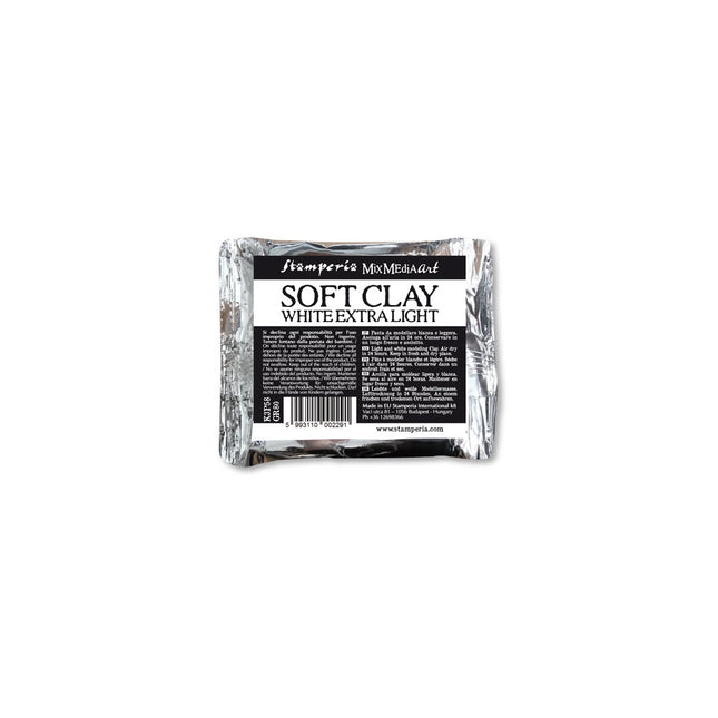 Argile souple 80 gr. Blanche