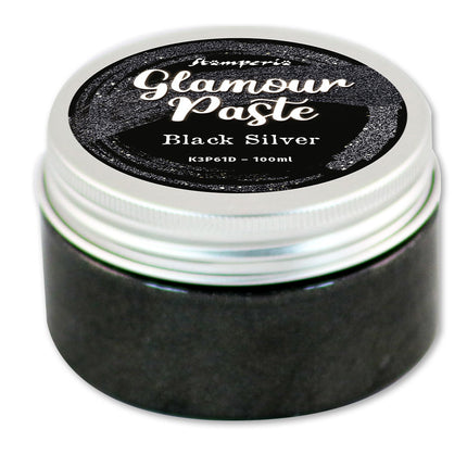 Pâte Glamour 100 ml. - Noir argenté