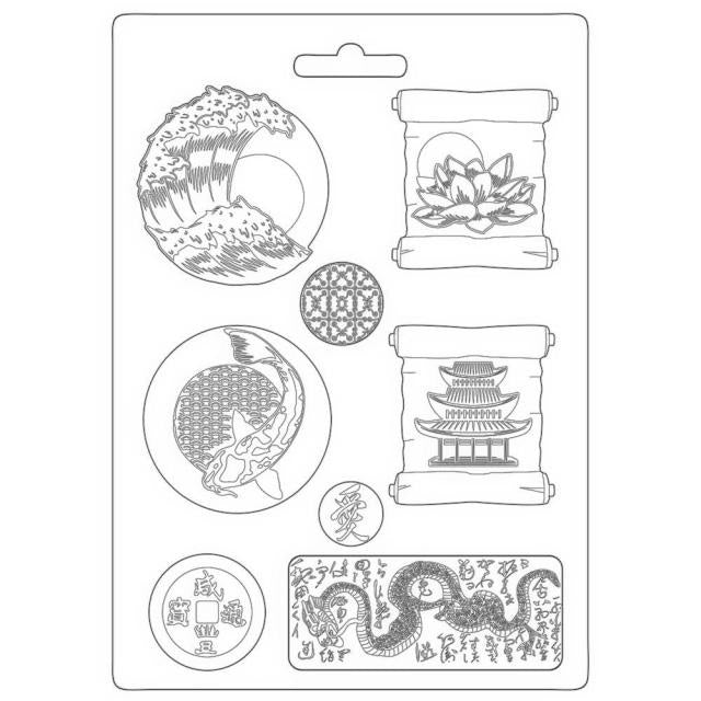 Moule souple A4 - Plaques Sir Vagabond Japon