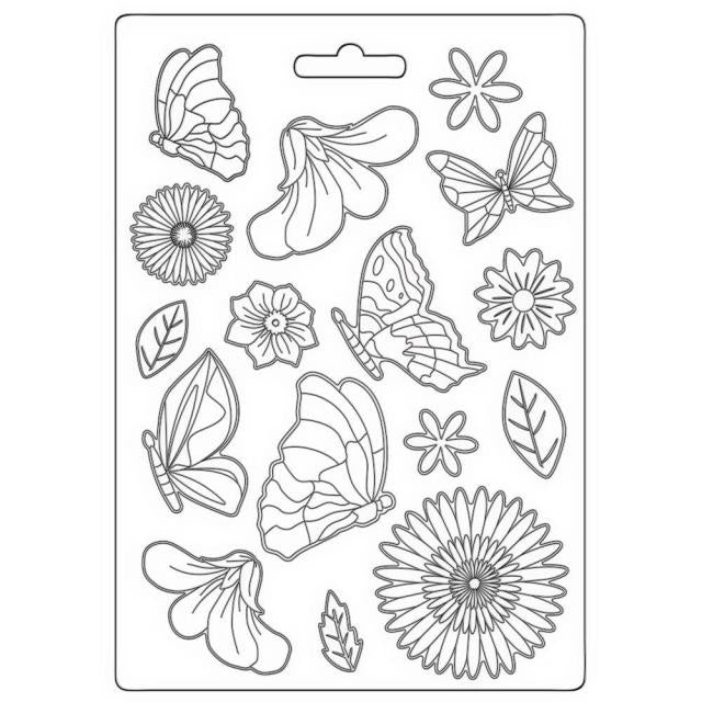 Moule souple A5 - Create Happiness Welcome Home, papillon